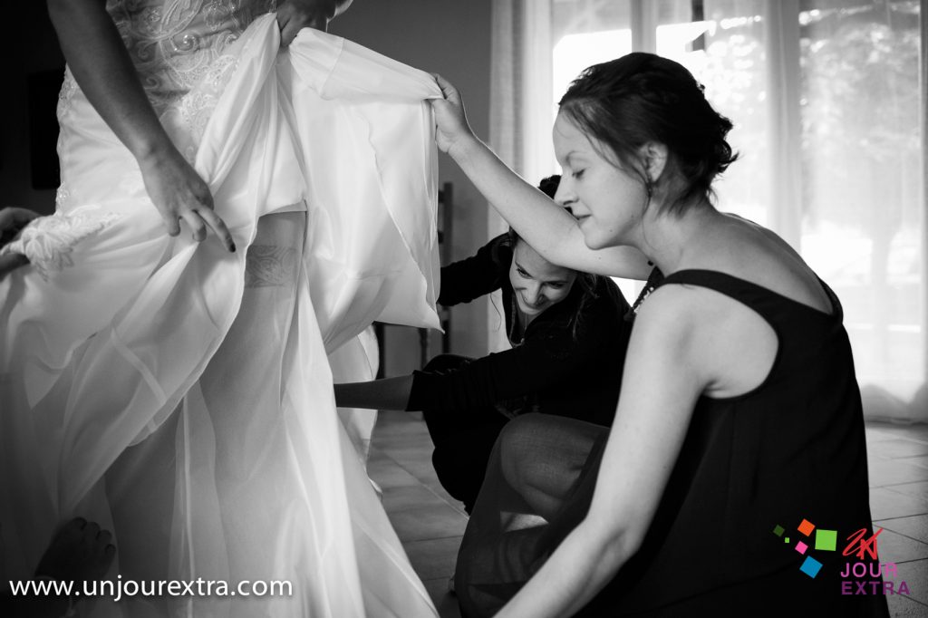 Photographe de reportage de mariage